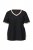 Ulla Popken 851245 Pidžama ar svītrām Melns - Pidžamas/Loungewear - 