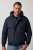 JP1880 851320 Jaka ar kapuci un siltu oderi Tumši zils - Jakas & Lietus apģērbs - Jakas - 2XL-12XL