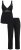 Ulla Popken 851693 Pidžama Melns - Pidžamas/Loungewear - 