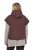 Ulla Popken 851785 Oversize stepēta veste ar kapuci Brūns - Vestes - 