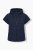 Ulla Popken 851785 Oversize stepēta veste ar kapuci Tumši zils - Vestes - 