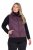 Ulla Popken 851833 Stepēta veste ar stāvapkakli Brūns - Vestes - 