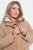 Ulla Popken 852028 Parka Bēšs - Mēteļi - Lielo izmēru mēteļi sievietēm