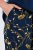 Ulla Popken 852577 Pidžama ar rakstu Tumši zils - Pidžamas/Loungewear - 