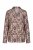 Ulla Popken 852649 Pidžama ar rakstu un krekla apkakli Brūns - Pidžamas/Loungewear - 
