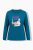 Ulla Popken 852710 Mājas džemperis ar garām piedurknēm Petrolejas - Pidžamas/Loungewear - 