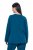 Ulla Popken 852710 Mājas džemperis ar garām piedurknēm Petrolejas - Pidžamas/Loungewear - 