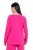 Ulla Popken 852747 Pidžamas augšdaļa ar garām piedurknēm Rozā - Pidžamas/Loungewear - 