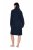 Ulla Popken 853353 Mājas kleita ar kapuci Tumši zils - Pidžamas/Loungewear - 