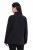 Ulla Popken 853668 Flīsa jaka ar stāvapkakli Melns - Fleece apģērbs - 