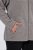 Ulla Popken 853668 Flīsa jaka ar stāvapkakli Pelēks - Fleece apģērbs - 