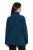 Ulla Popken 853668 Flīsa jaka ar stāvapkakli Petrolejas - Fleece apģērbs - 