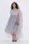 Ulla Popken 853879 A veida midi kleita Pelēks - Midi kleitas - Midi kleitas lielajos izmēros