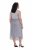 Ulla Popken 853879 A veida midi kleita Pelēks - Midi kleitas - Midi kleitas lielajos izmēros