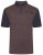 Kam Jeans 5490 Jersey Weave Contrast Polo Navy - Polo krekli - Polo krekli - 2XL-8XL