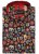 Kam Jeans 6040 Floral Skull Print Shirt Black - Krekli - Krekli - 2XL-8XL