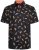Kam Jeans 6046 Vintage Car Digital Print Shirt Black - Krekli - Krekli - 2XL-8XL