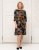 Scandinavian Caramel Flower Petals Dress Lavender and Orange - SIEVIEŠU APĢĒRBS 40-66 - 