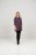 Scandinavian Caramel Flower Petals Tunic Purple - T-krekli - 