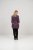 Scandinavian Caramel Flower Petals Tunic Purple - T-krekli - 