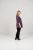 Scandinavian Caramel Flower Petals Tunic Purple - T-krekli - 