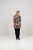 Scandinavian Caramel Flower Petals Tunic Brown - Apdrukāti T-krekli sievietēm - 