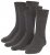 Adamo Aaron Soft-socks Charcoal 3-pack - Apakšveļa un peldšorti - Apakšveļa - 2XL-8XL