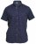 D555 Barrington Short Sleeve Shirt Navy - Krekli - Krekli - 2XL-8XL