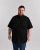 Motley Denim Zagreb Īsroku krekls Melns - Krekli - Krekli - 2XL-8XL