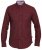 D555 Dawson Textured Shirt Dark Red - Krekli - Krekli - 2XL-8XL