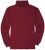 Adamo Fabio Comfort fit Turtleneck Long sleeve T-shirt Burgundy - T-krekli - T-krekli - 2XL-14XL