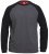 D555 Illinois Long Sleeve T-shirt Charcoal - T-krekli - T-krekli - 2XL-14XL