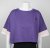 Nora Mikken AGNES Crop Top Purple - T-krekli - 