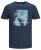Jack & Jones Jump T-shirt Navy - T-krekli - T-krekli - 2XL-14XL