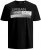 Jack & Jones Booster T-shirt Black - T-krekli - T-krekli - 2XL-14XL