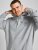 Jack & Jones JJESHARK SWEAT Hoodie Light Grey - Džemperi un džemperi ar kapuci - Džemperi - 2XL-14XL