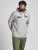 Jack & Jones CORP LOGO Hoodie Light Gray - Džemperi un džemperi ar kapuci - Džemperi - 2XL-14XL
