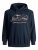 Jack & Jones JPRBLUBOOSTER SWEAT Hoodie Navy - Džemperi un džemperi ar kapuci - Džemperi - 2XL-14XL