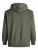 Jack & Jones JPRBLUBOOSTER SWEAT Hoodie Khaki - Džemperi un džemperi ar kapuci - Džemperi - 2XL-14XL