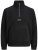 Jack & Jones Soho Half Zip Fleece Sweatshirt Black - Džemperi un džemperi ar kapuci - Džemperi - 2XL-14XL