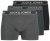 Jack & Jones Black Friday Trunks 3-Pack Grey Black - Apakšveļa un peldšorti - Apakšveļa - 2XL-8XL