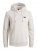 Jack & Jones JCOKING SWEAT HOOD Light Gray - Džemperi un džemperi ar kapuci - Džemperi - 2XL-14XL