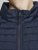 Jack & Jones MULTI BODYWARMER With COLLAR Navy Blazer - Jakas & Lietus apģērbs - Jakas - 2XL-12XL