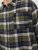 Jack & Jones JOROWEN CHECK COMFORT Shirt Olive - Liela izmēra apģērbi - Lieli apģērbu izmēri vīriešiem