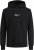 Jack & Jones ESTERBRO Hoodie Black - Džemperi un džemperi ar kapuci - Džemperi - 2XL-14XL