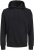 Jack & Jones BRADLEY Hoodie Black - Džemperi un džemperi ar kapuci - Džemperi - 2XL-14XL