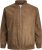 Jack & Jones ROCKY Faux Suede Bomber Jacket Brown - Jakas & Lietus apģērbs - Jakas - 2XL-12XL