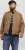 Jack & Jones ROCKY Faux Suede Bomber Jacket Brown - Jakas & Lietus apģērbs - Jakas - 2XL-12XL