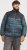 Jack & Jones SPRINT Black Blocking Quilted Collar Jacket Teal - Jakas & Lietus apģērbs - Jakas - 2XL-12XL