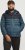 Jack & Jones SPRINT Black Blocking Quilted Hooded Jacket Turquoise Blue - Jakas & Lietus apģērbs - Jakas - 2XL-12XL